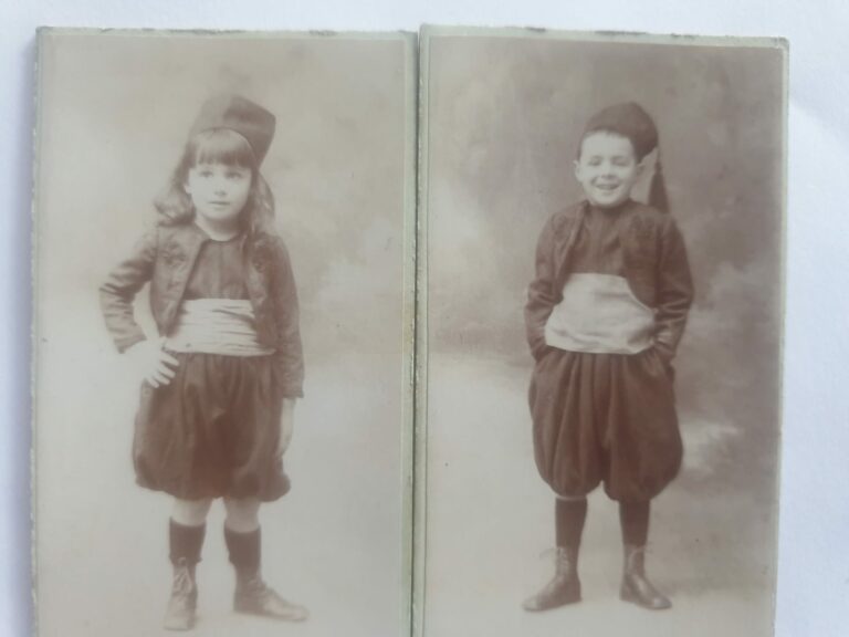 Etienne (C2) et Jacques Diemer (A12) après 1905