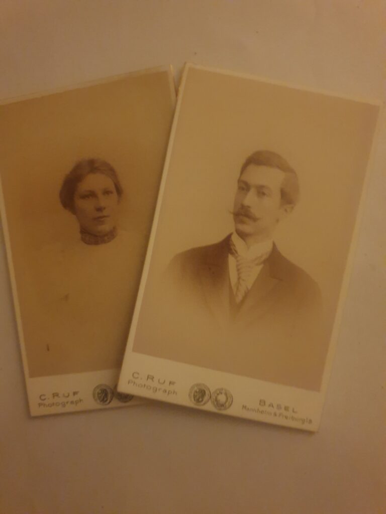 Renée Willmann et Paul Alfred Zuber (C7) vers 1893